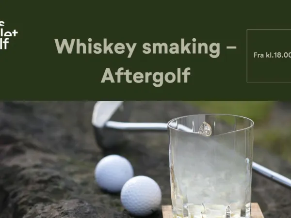 Whiskey smaking - aftergolf edition