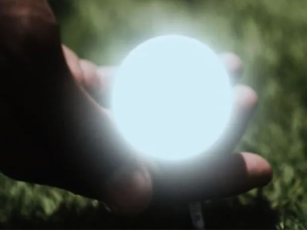 Glow in the dark baller - night golf