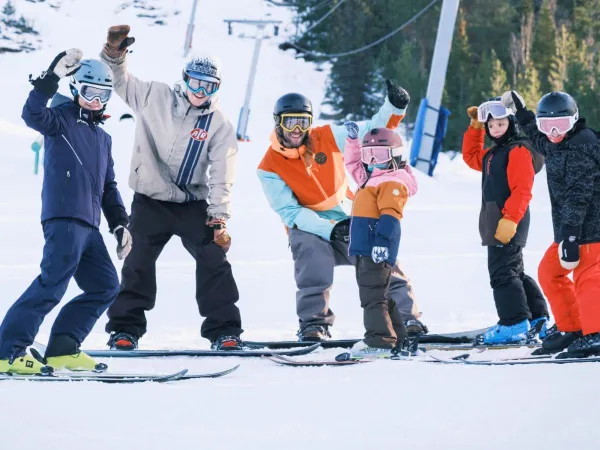 Guidet skitur på Nesfjellet