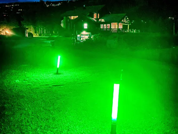 Night golf at Nesfjellet