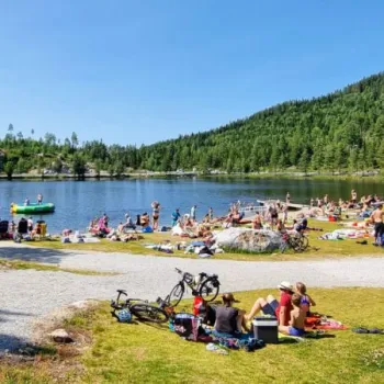 Badeplass nesbyen