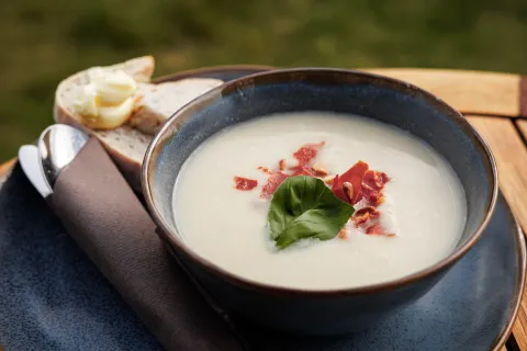 Blomkålsuppe golfkafee