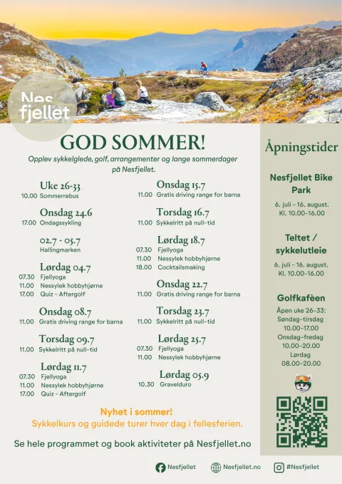 Sommer program 2026