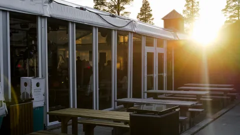 bilde av teltet Nesfjellet Alpin